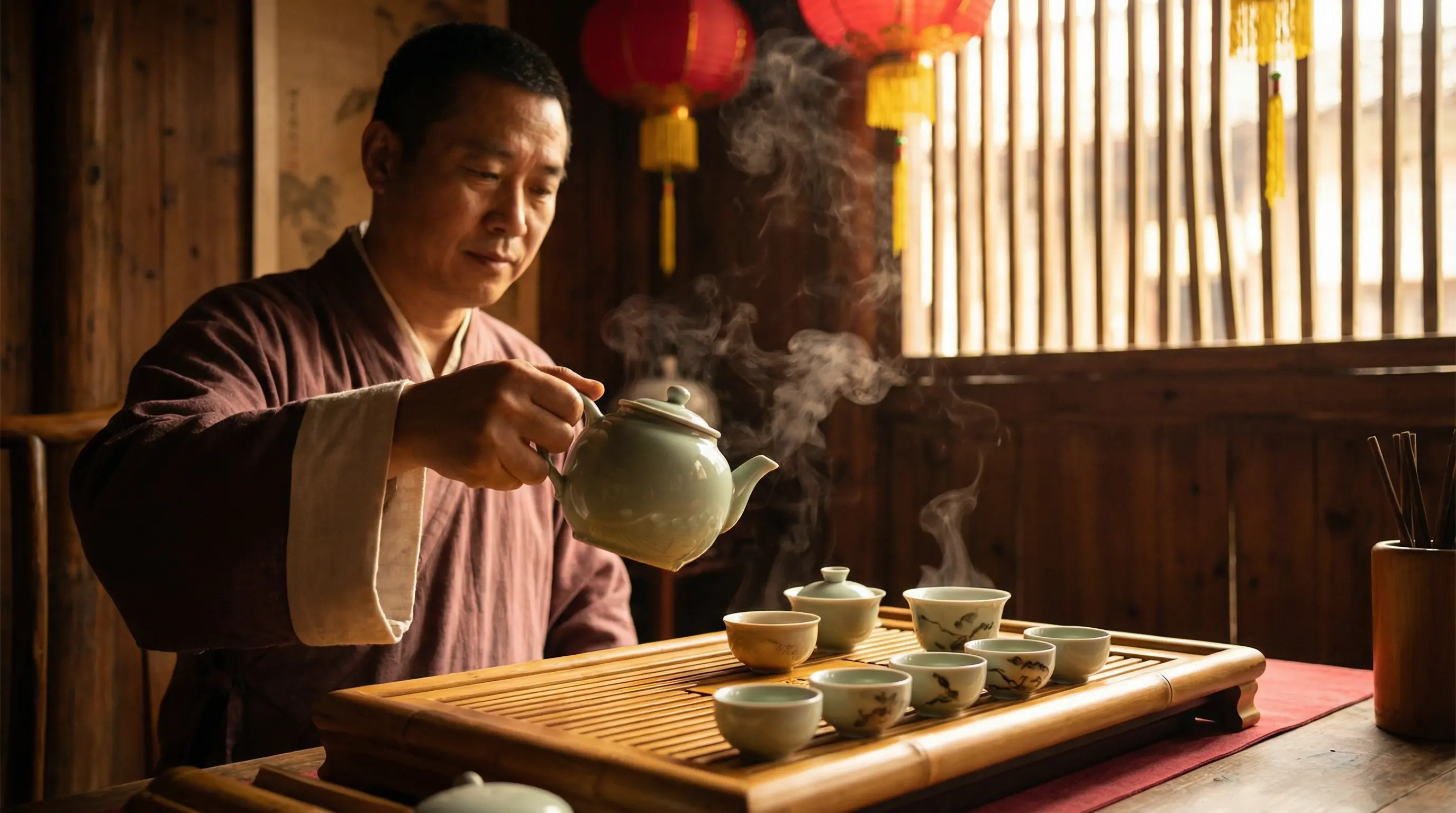 电影爱欲狂潮 茶道文化纪录片封面